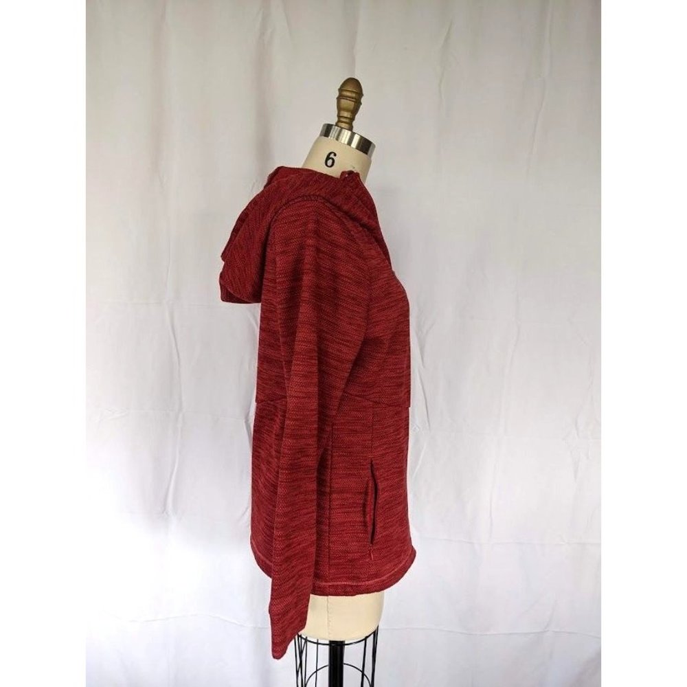 Women's Craghoppers Vector Zip Jacket Size US 8 Medium UK 12 EU 38 Red Hooded - Picture 4 of 7